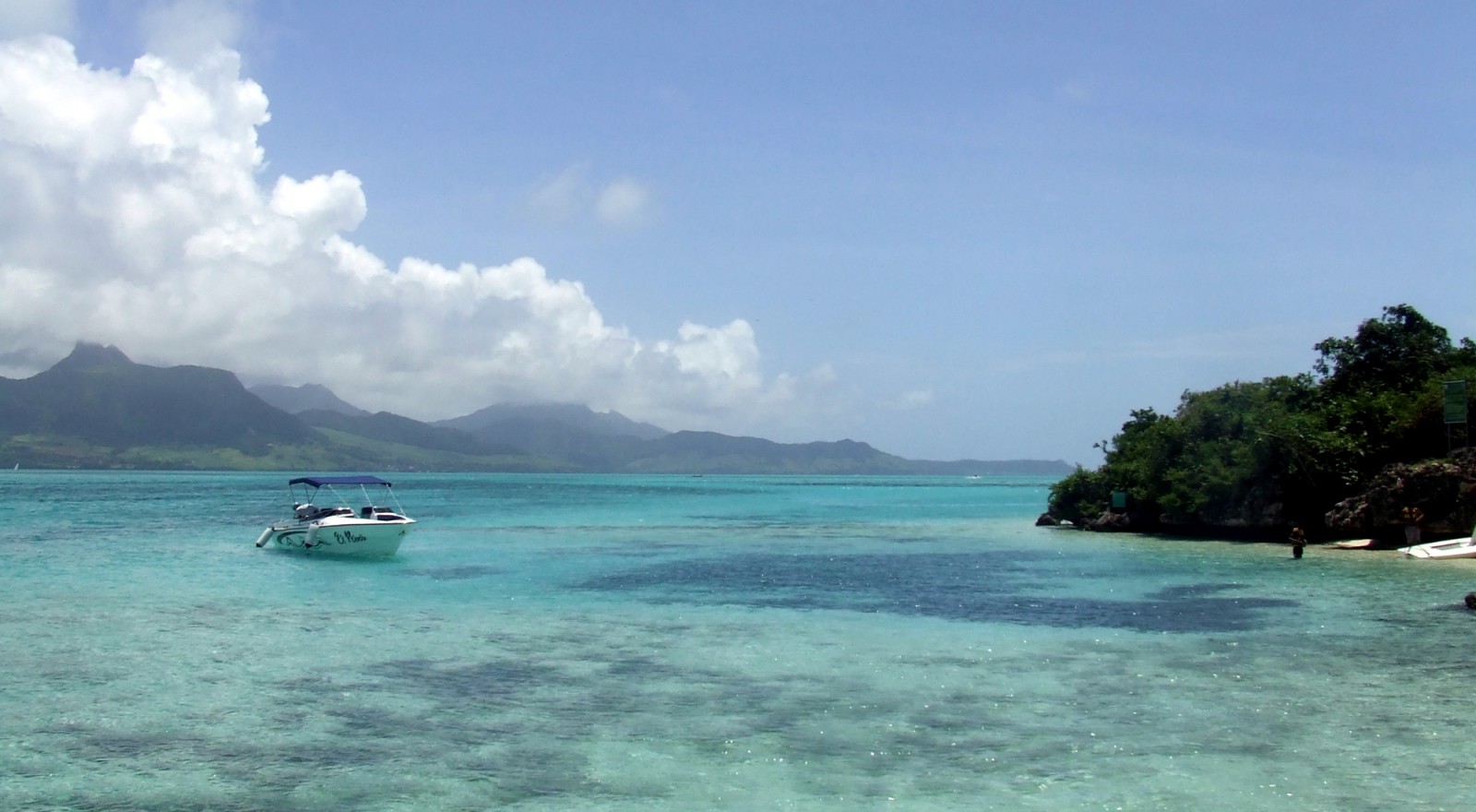 Excursion pour l'ile aux Cerfs en bateau rapide